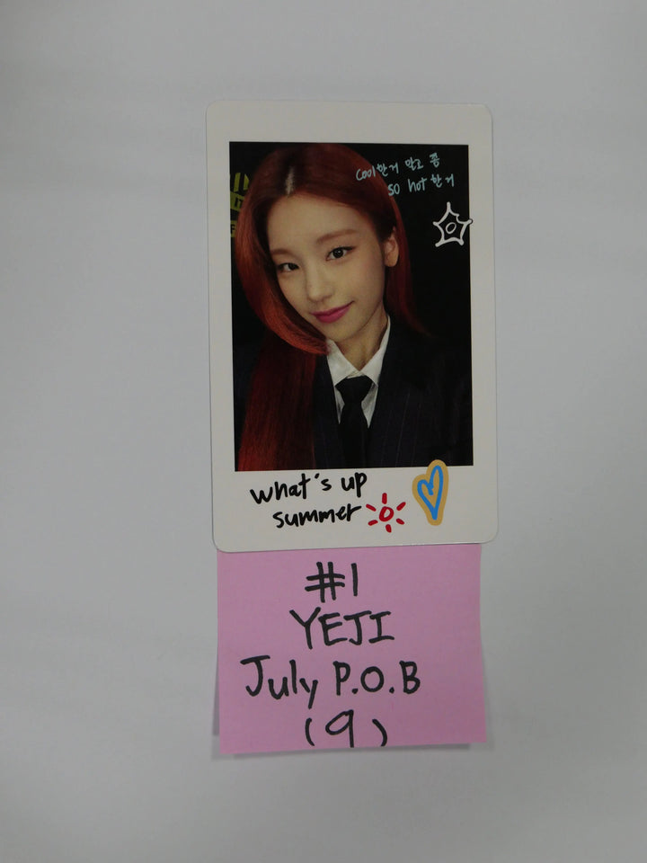 Itzy - No Bad Days- July (Surf Your Summer)  - Pre-order Benefit Polaroid Photocard - HALLYUSUPERSTORE