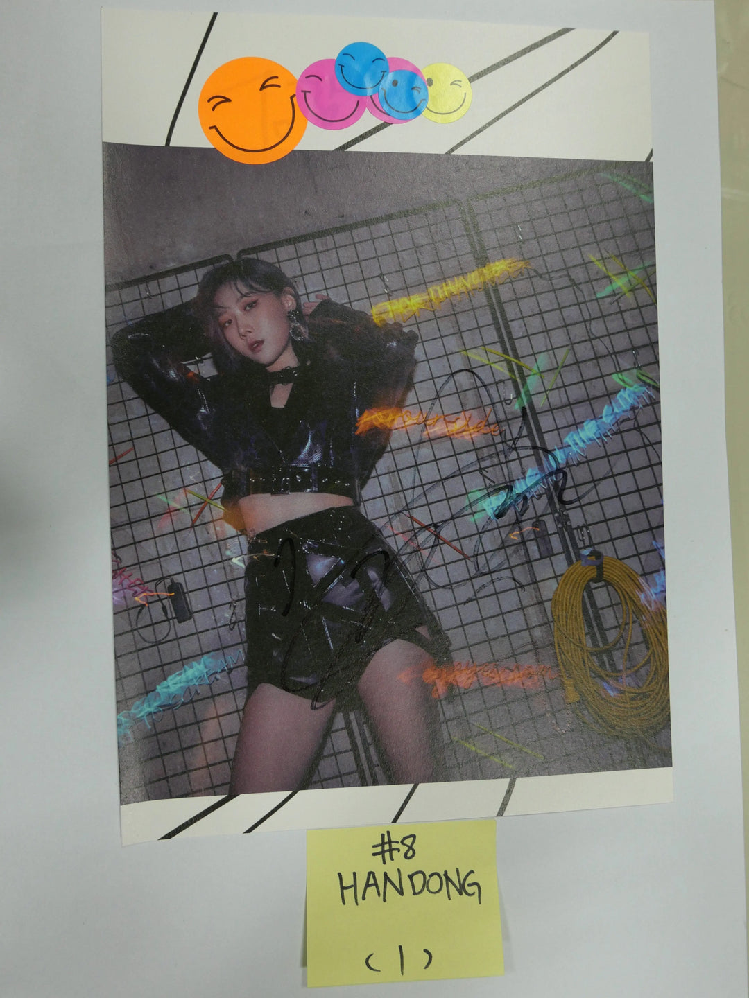 Dreamcatcher [Dystopia: Road to Utopia] – A Cut Page From Fansign Event Albums - HALLYUSUPERSTORE