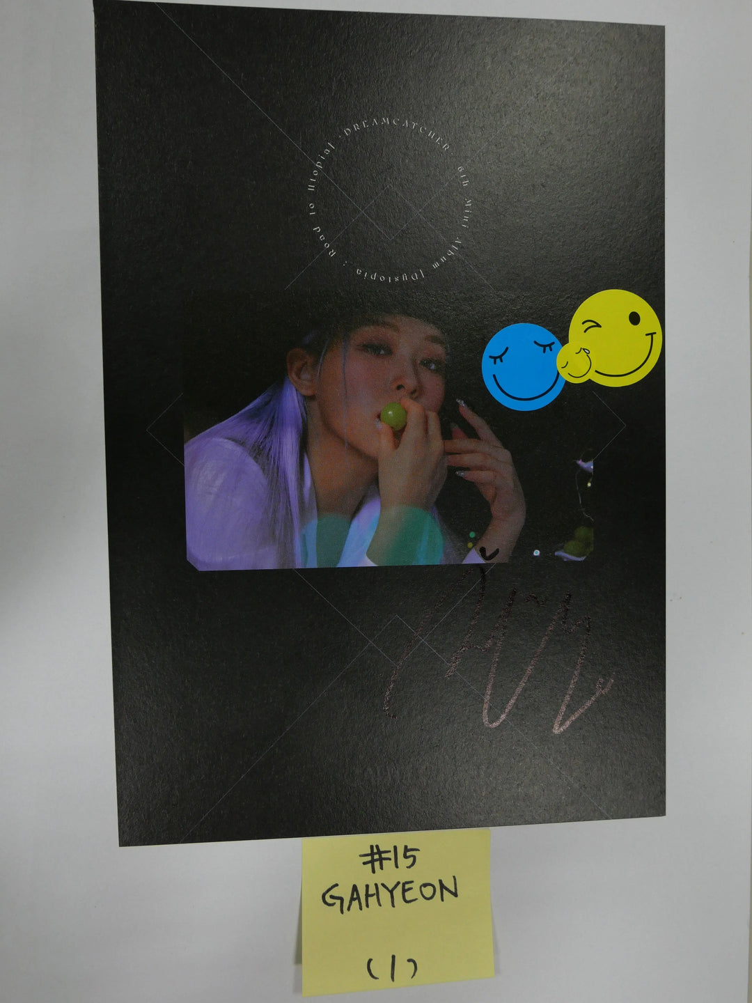 Dreamcatcher [Dystopia: Road to Utopia] – A Cut Page From Fansign Event Albums - HALLYUSUPERSTORE