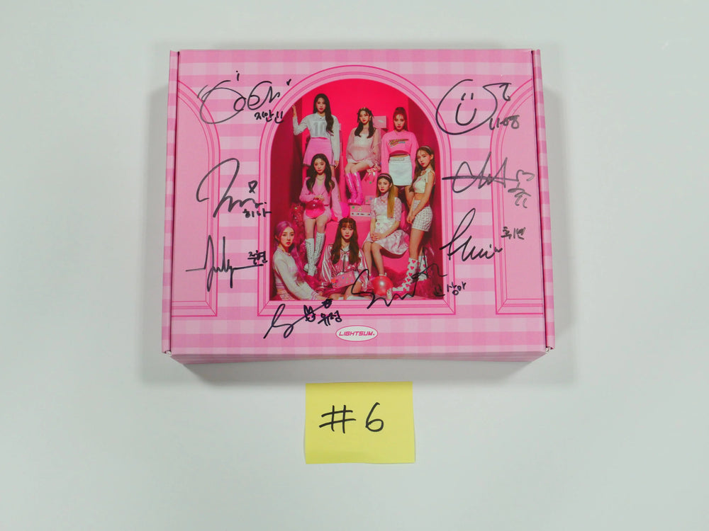 Lightsum 'Vanilla' -Hand Autographed (Singed) Mwave Album - HALLYUSUPERSTORE