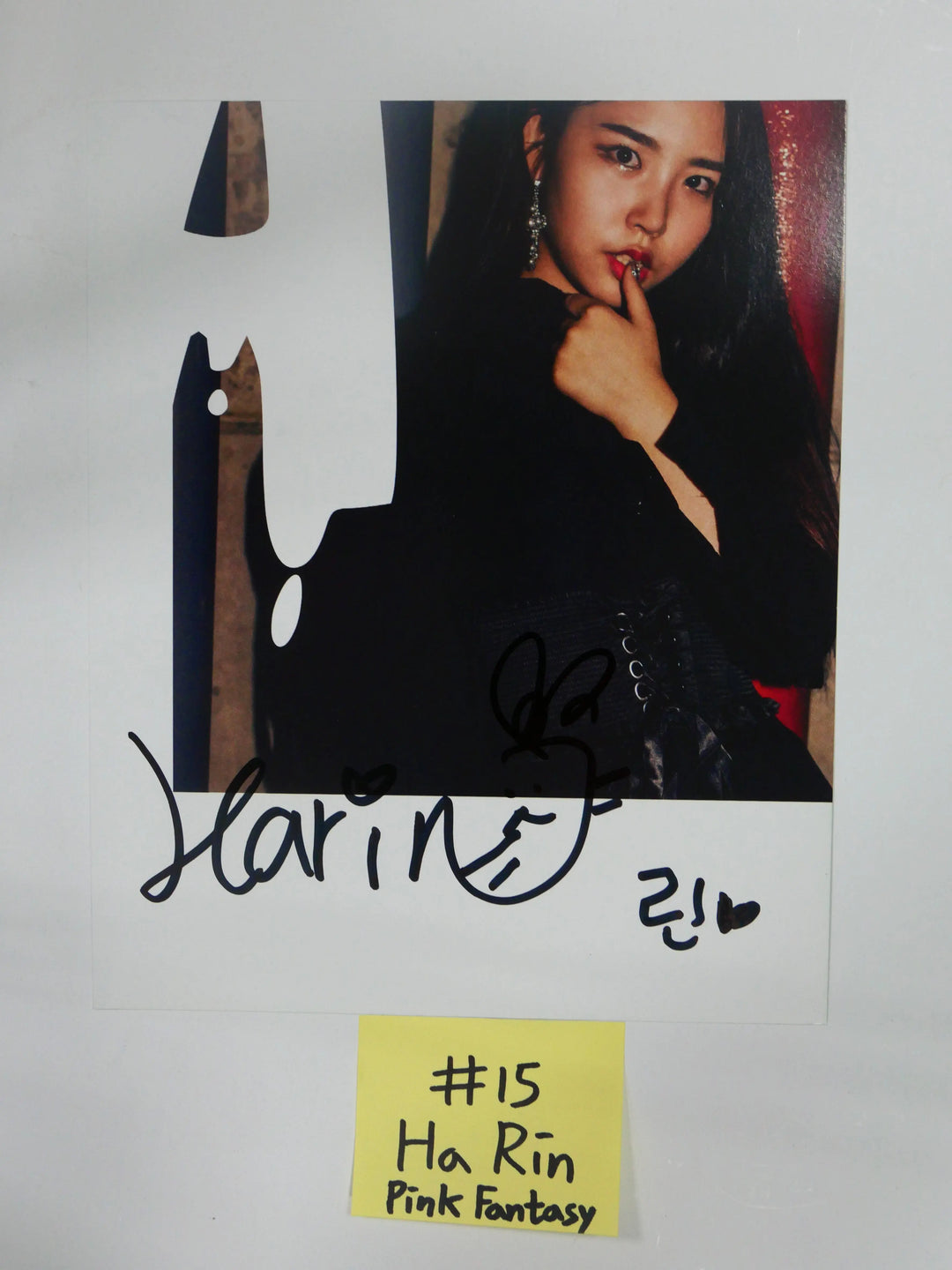 Loona, Dream Note, Pink Fantasy, High Teen - A Cut Page From Fansign Event Albums - HALLYUSUPERSTORE