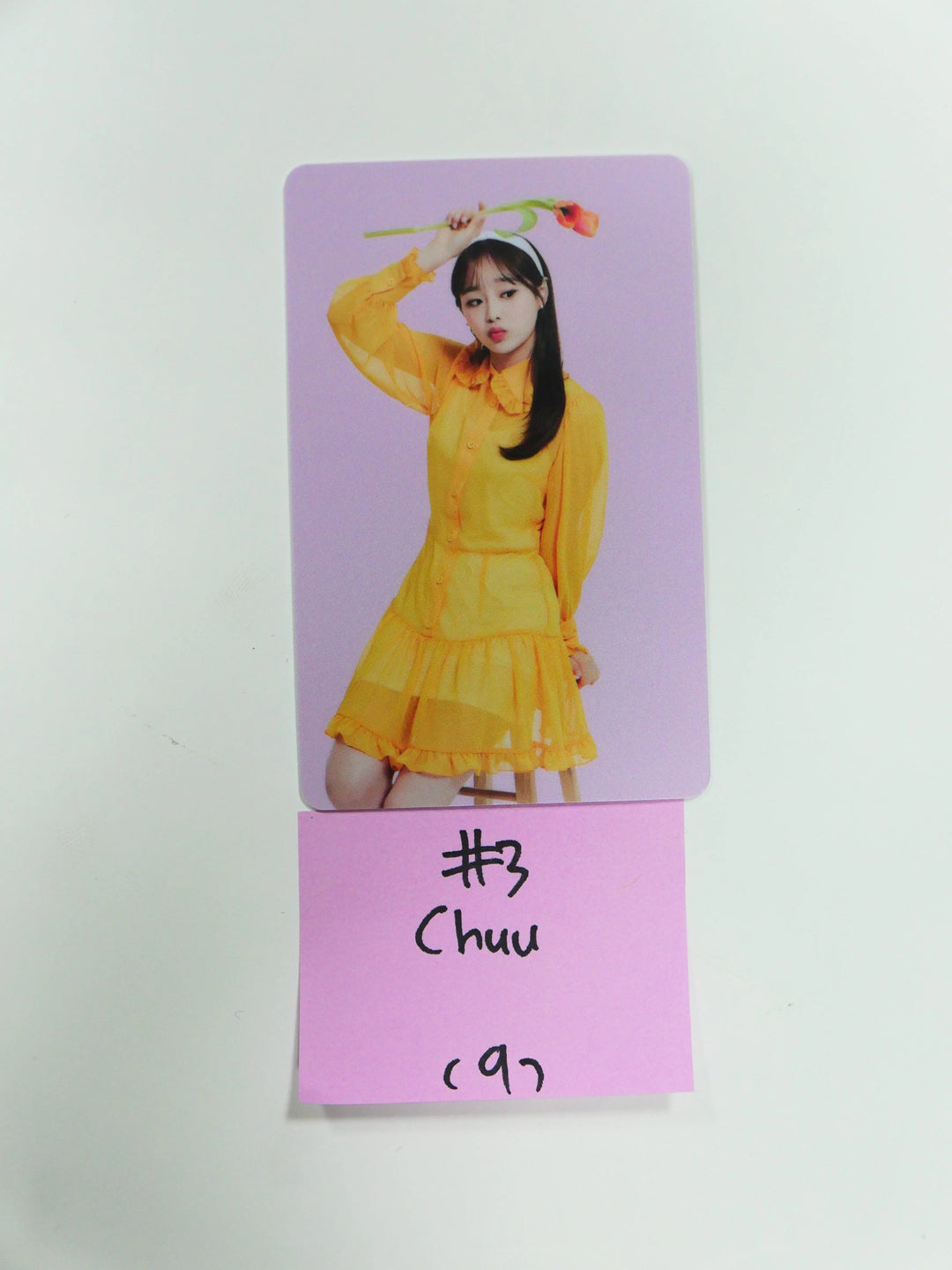 Chuu (of Loona) X Chickenmaru - Special Event Plastic AR Photocard - HALLYUSUPERSTORE