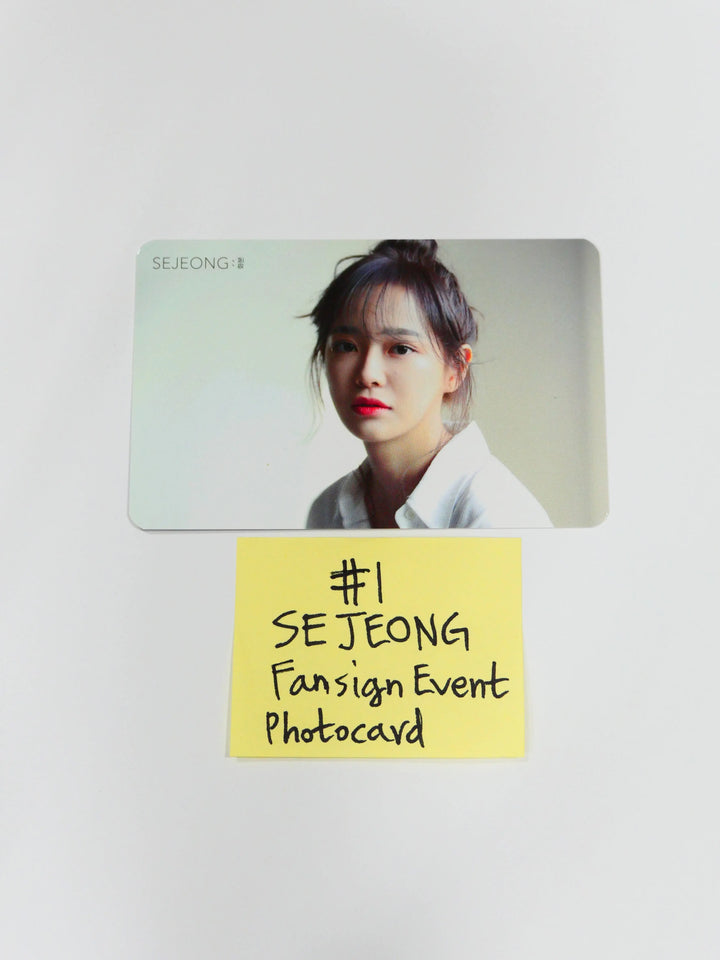 Se Jeong, Song Ji Eun, Yooa, Ryu Su Jeong - Photocard &amp; ETC - HALLYUSUPERSTORE