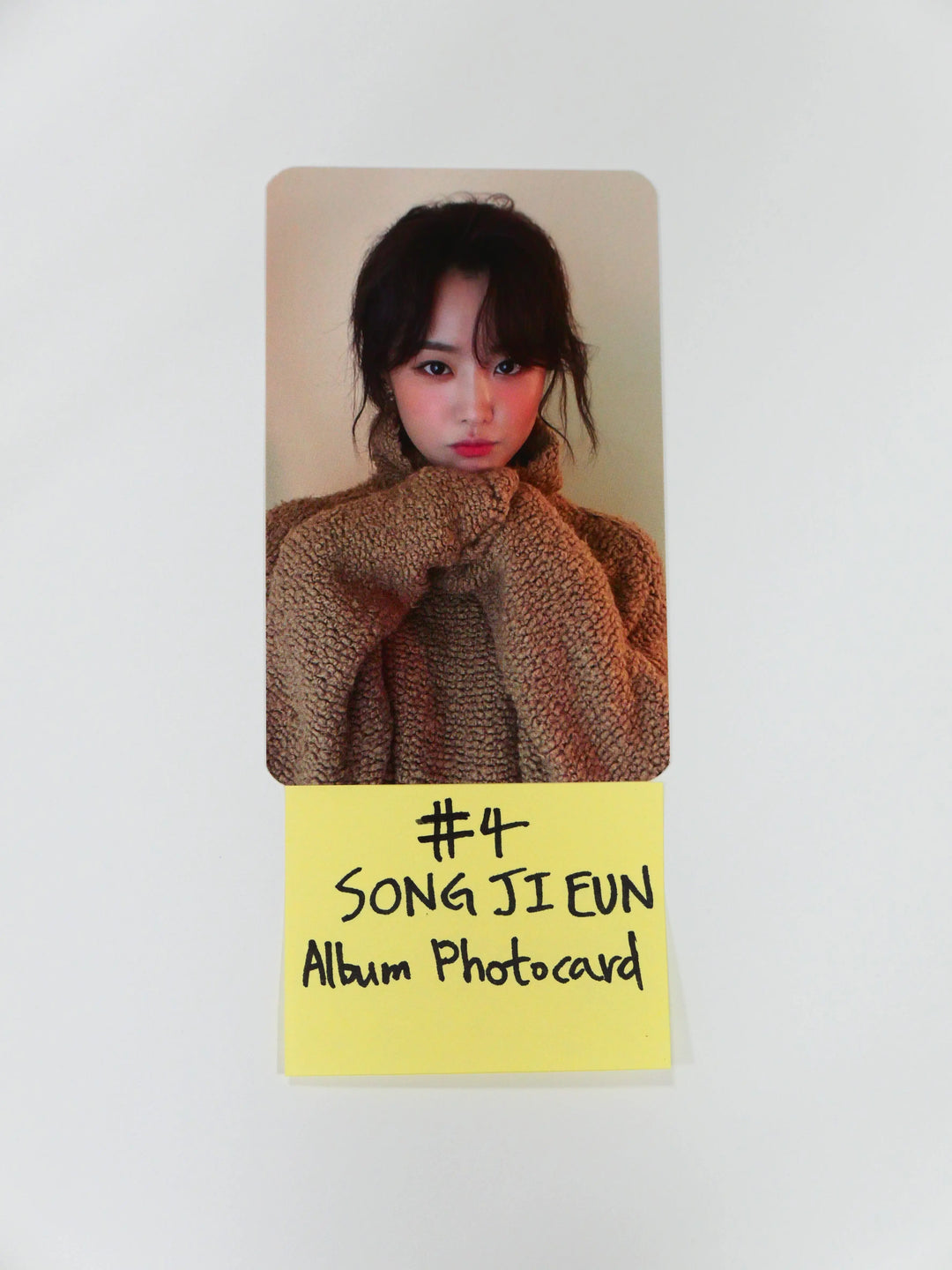 Se Jeong, Song Ji Eun, Yooa, Ryu Su Jeong - Photocard &amp; ETC - HALLYUSUPERSTORE