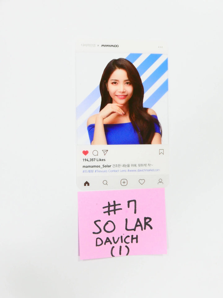 Mamamoo -Official &amp; Ever Bikini, Davich Photocard (OLD) (1) - HALLYUSUPERSTORE