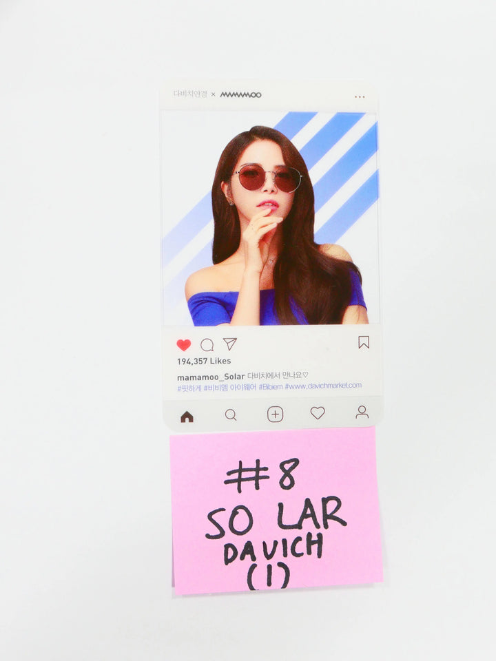 Mamamoo -Official &amp; Ever Bikini, Davich Photocard (OLD) (1) - HALLYUSUPERSTORE