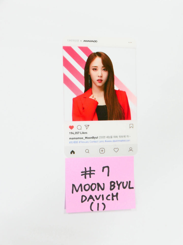 Mamamoo -Official &amp; Ever Bikini, Davich Photocard (OLD) (1) - HALLYUSUPERSTORE