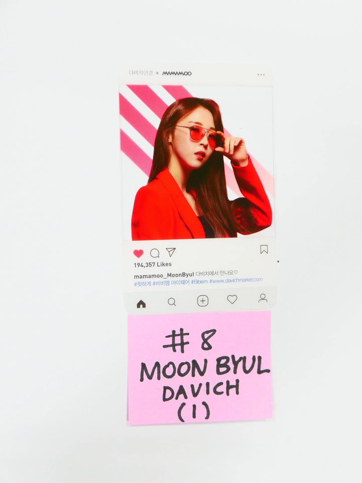Mamamoo -Official &amp; Ever Bikini, Davich Photocard (OLD) (1) - HALLYUSUPERSTORE