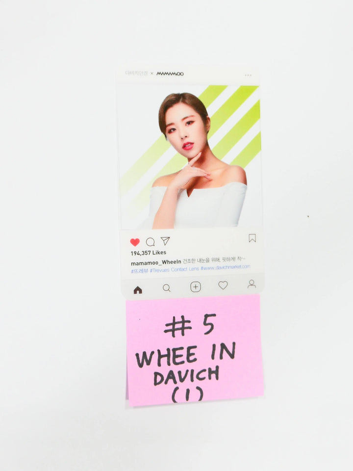 Mamamoo -Official &amp; Ever Bikini, Davich Photocard (OLD) (2) - HALLYUSUPERSTORE
