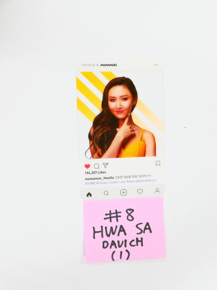 Mamamoo -Official &amp; Ever Bikini, Davich Photocard (OLD) (2) - HALLYUSUPERSTORE