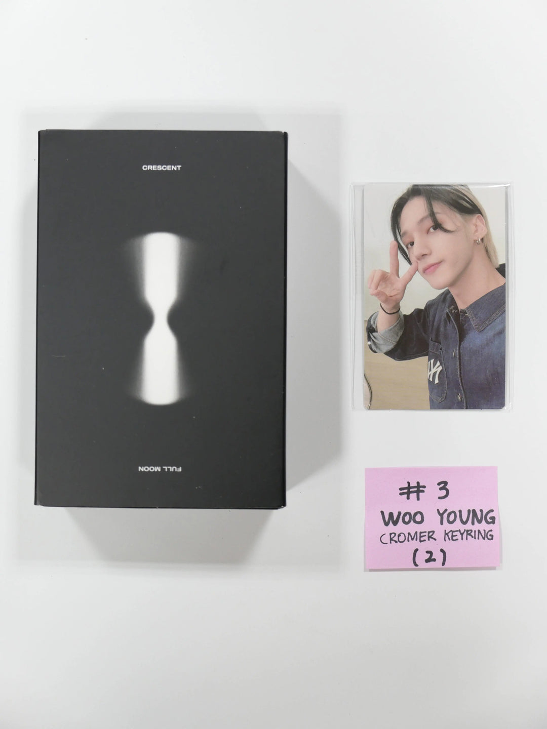 ATEEZ - CROMER KEYRING + Official Photo Card (1EA) - HALLYUSUPERSTORE