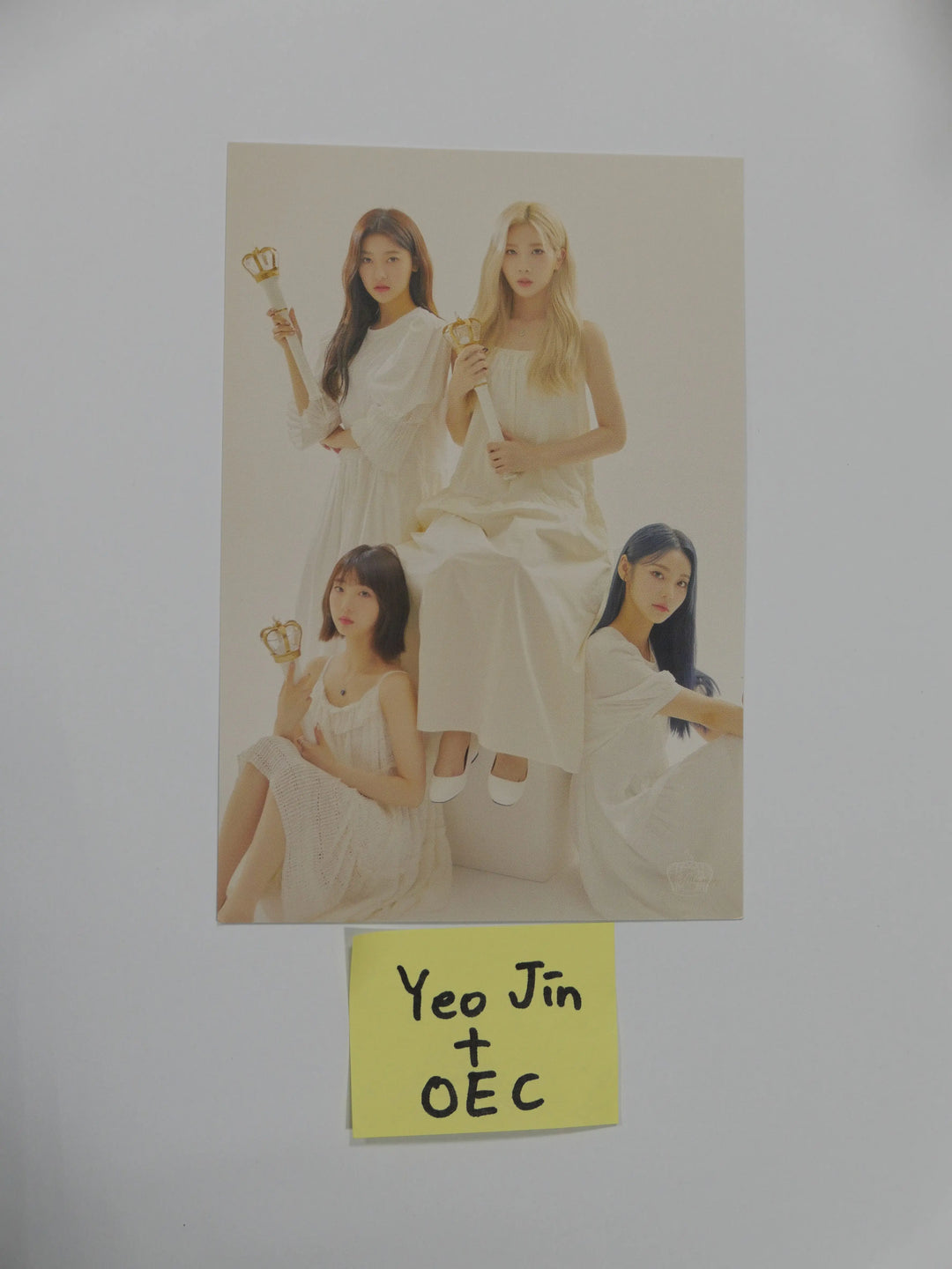 Loona 1st Anniversary Membership Event Official Photocard &amp; Postcard - HALLYUSUPERSTORE