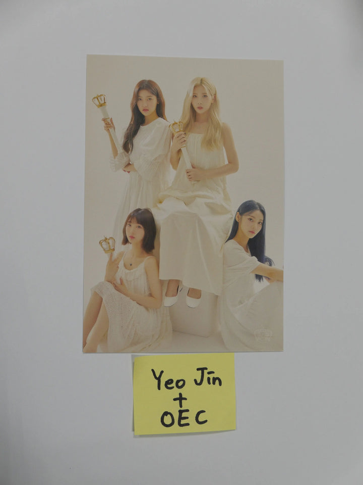 Loona 1st Anniversary Membership Event Official Photocard &amp; Postcard - HALLYUSUPERSTORE