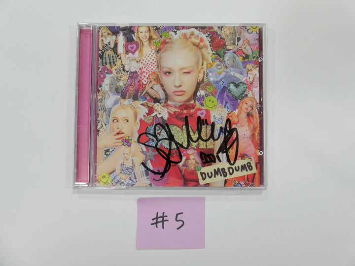 Somi "dumb dumb" - Hand Autographed(Signed) Promo Digital Single Album ( Restocked 5/10 ) - HALLYUSUPERSTORE
