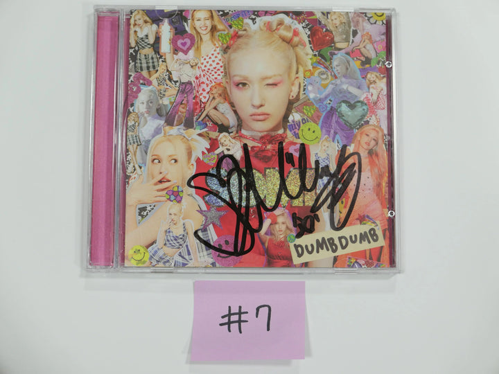 Somi "dumb dumb" - Hand Autographed(Signed) Promo Digital Single Album ( Restocked 5/10 ) - HALLYUSUPERSTORE