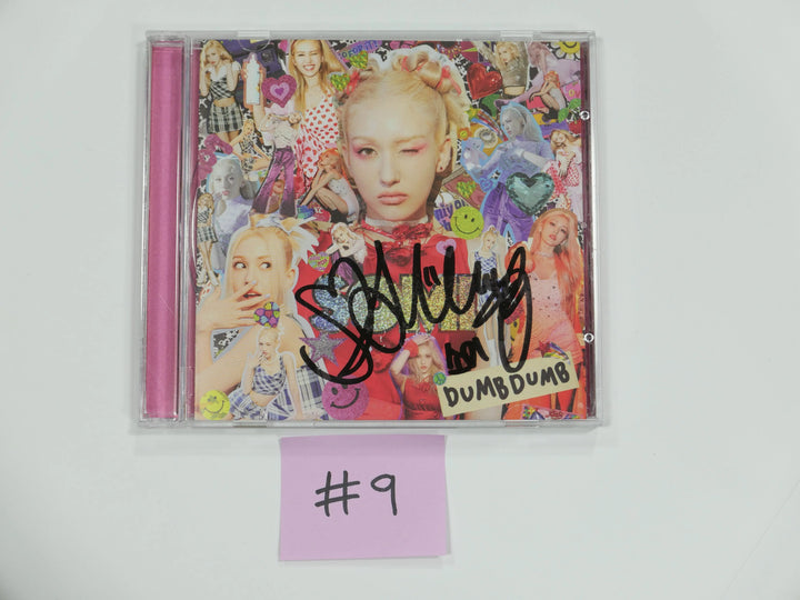 Somi "dumb dumb" - Hand Autographed(Signed) Promo Digital Single Album ( Restocked 5/10 ) - HALLYUSUPERSTORE