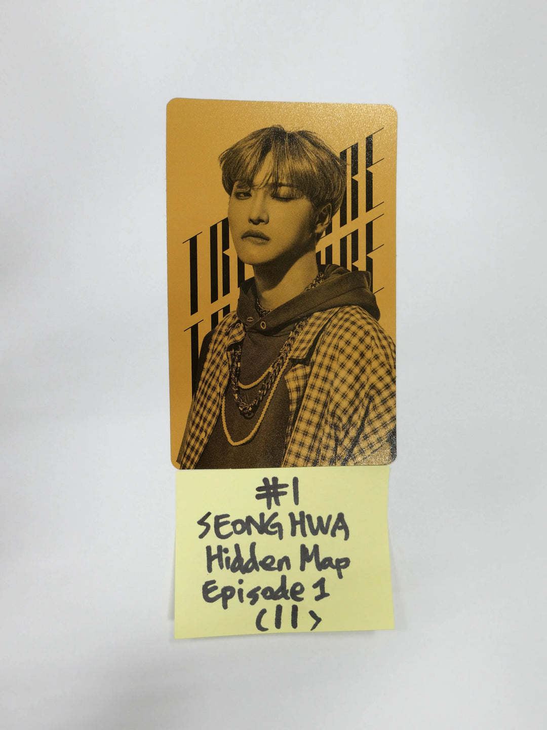 Ateez [Treasure : Hidden map] Episode.1 - Official Photocard - HALLYUSUPERSTORE