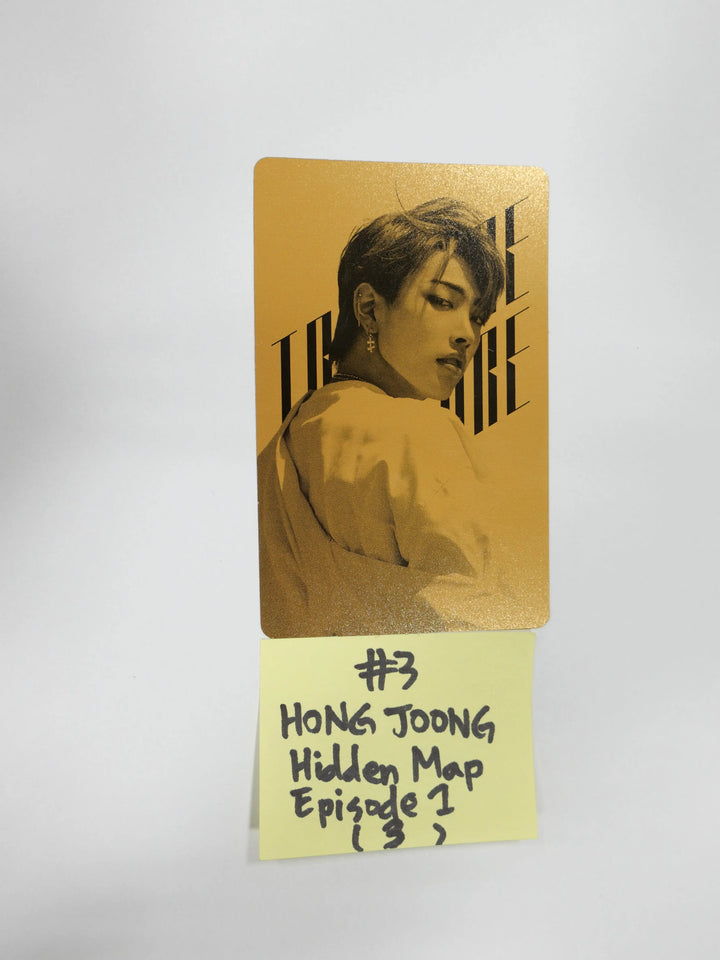 Ateez [Treasure : Hidden map] Episode.1 - Official Photocard - HALLYUSUPERSTORE