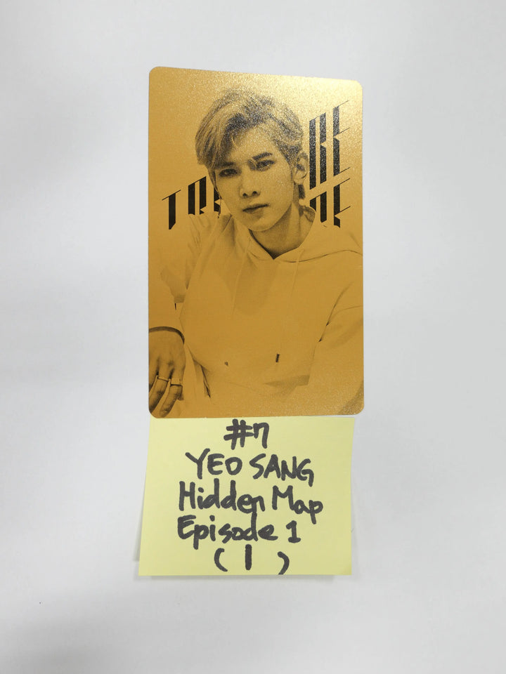 Ateez [Treasure : Hidden map] Episode.1 - Official Photocard - HALLYUSUPERSTORE