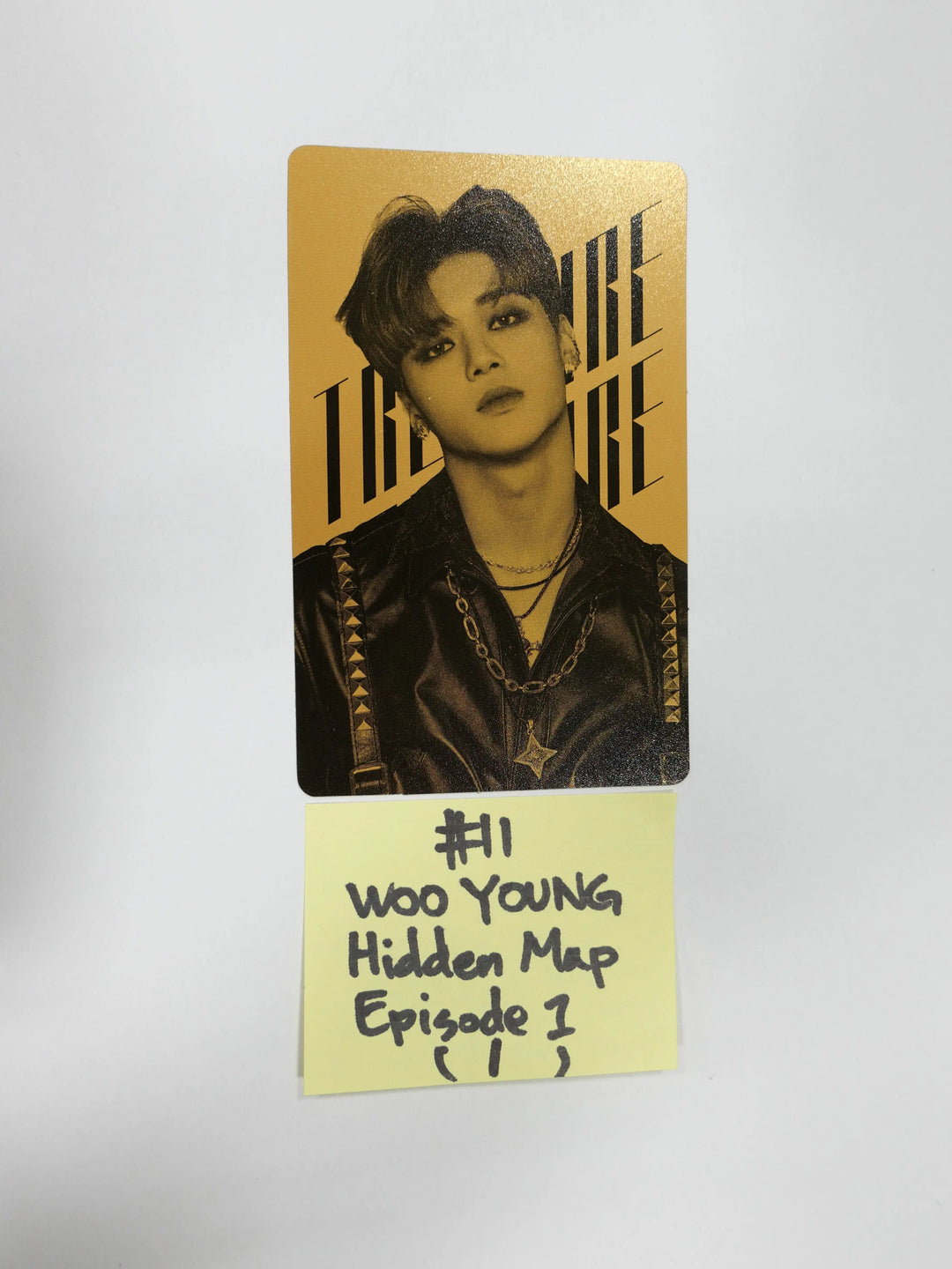 Ateez [Treasure : Hidden map] Episode.1 - Official Photocard - HALLYUSUPERSTORE