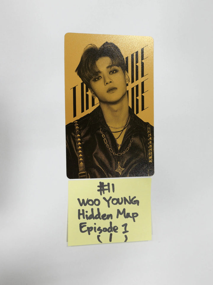 Ateez [Treasure : Hidden map] Episode.1 - Official Photocard - HALLYUSUPERSTORE