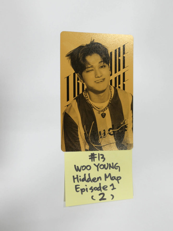 Ateez [Treasure : Hidden map] Episode.1 - Official Photocard - HALLYUSUPERSTORE