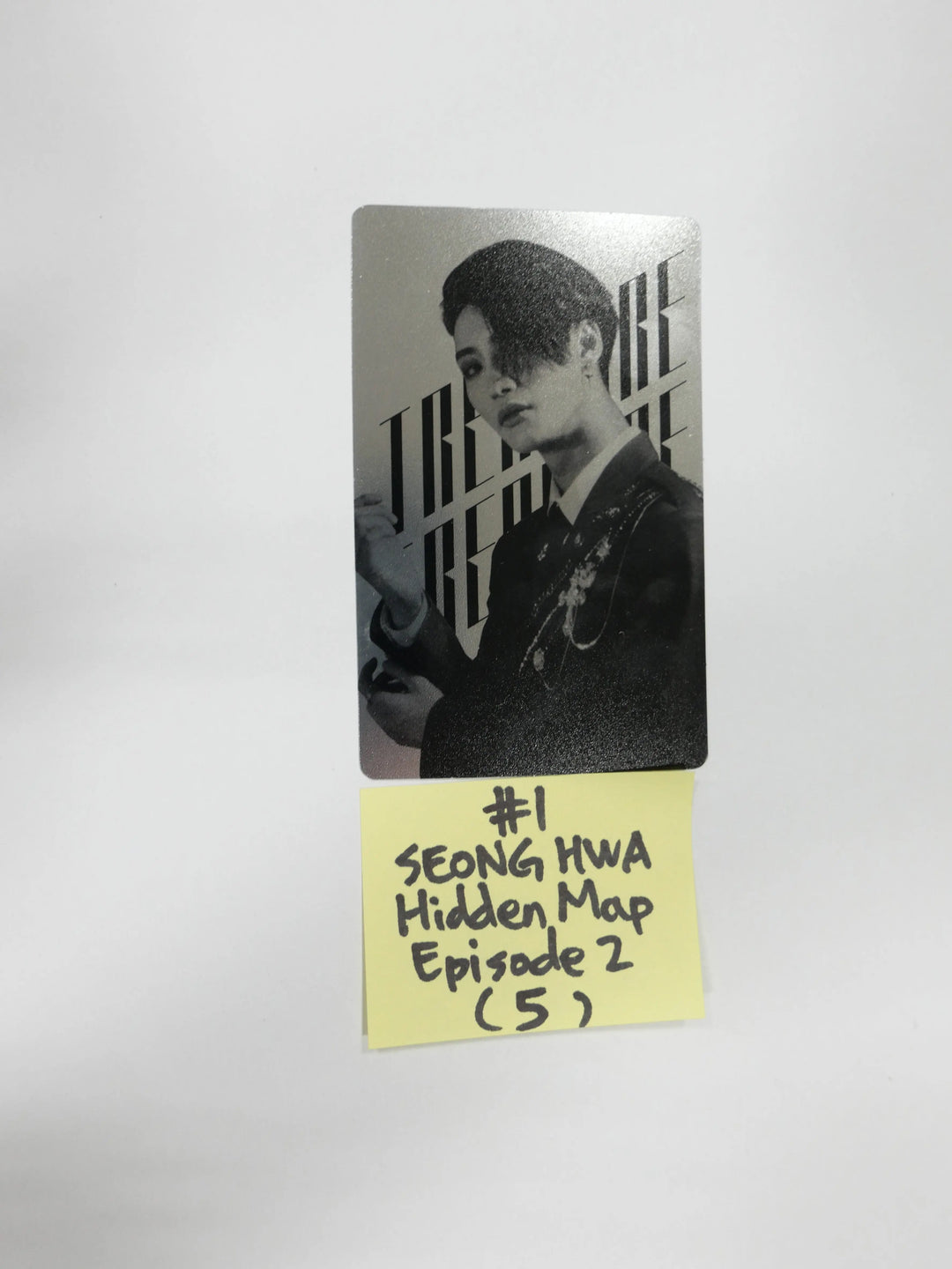 Ateez [Treasure : Hidden map] Episode.2 - Official Photocard - HALLYUSUPERSTORE