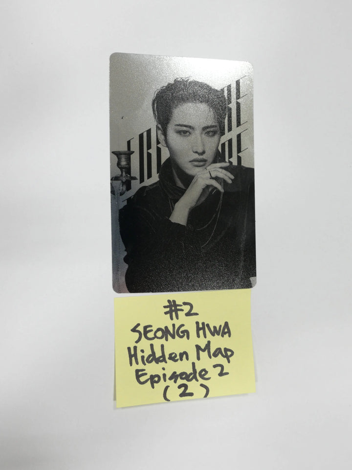 Ateez [Treasure : Hidden map] Episode.2 - Official Photocard - HALLYUSUPERSTORE