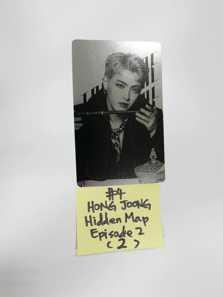 Ateez [Treasure : Hidden map] Episode.2 - Official Photocard - HALLYUSUPERSTORE