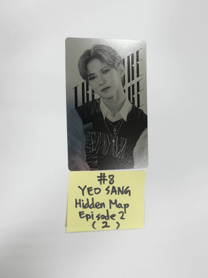 Ateez [Treasure : Hidden map] Episode.2 - Official Photocard - HALLYUSUPERSTORE