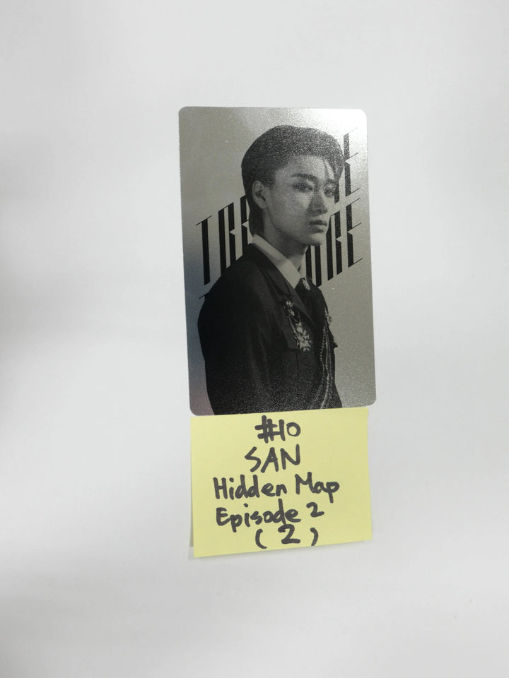 Ateez [Treasure : Hidden map] Episode.2 - Official Photocard - HALLYUSUPERSTORE