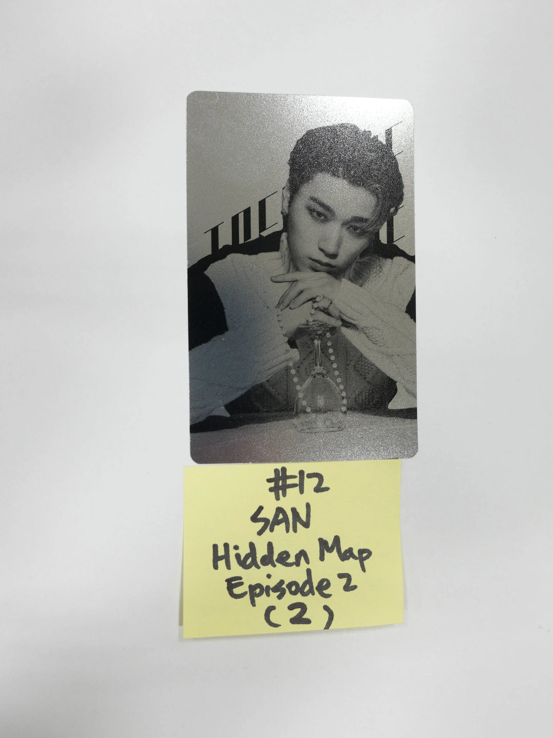 Ateez [Treasure : Hidden map] Episode.2 - Official Photocard - HALLYUSUPERSTORE