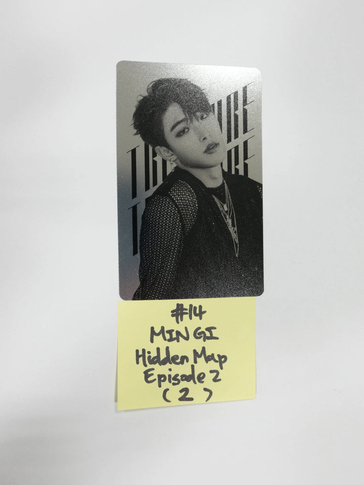 Ateez [Treasure : Hidden map] Episode.2 - Official Photocard - HALLYUSUPERSTORE