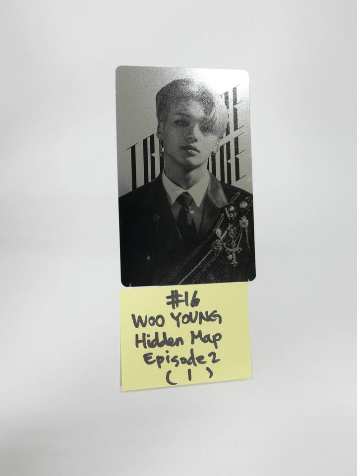 Ateez [Treasure : Hidden map] Episode.2 - Official Photocard - HALLYUSUPERSTORE