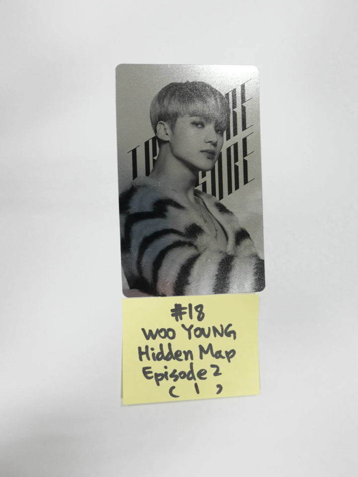 Ateez [Treasure : Hidden map] Episode.2 - Official Photocard - HALLYUSUPERSTORE