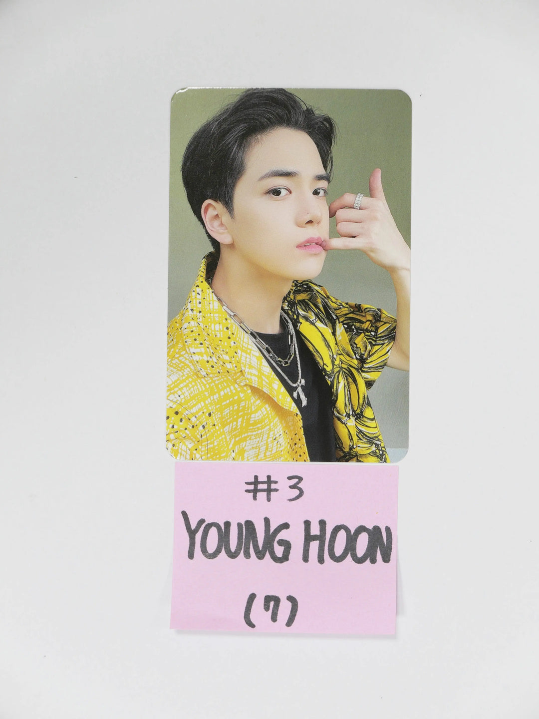 The Boyz "THRILL-ING" 6th Mini-  Official Photocard (Bang Ver.) - HALLYUSUPERSTORE