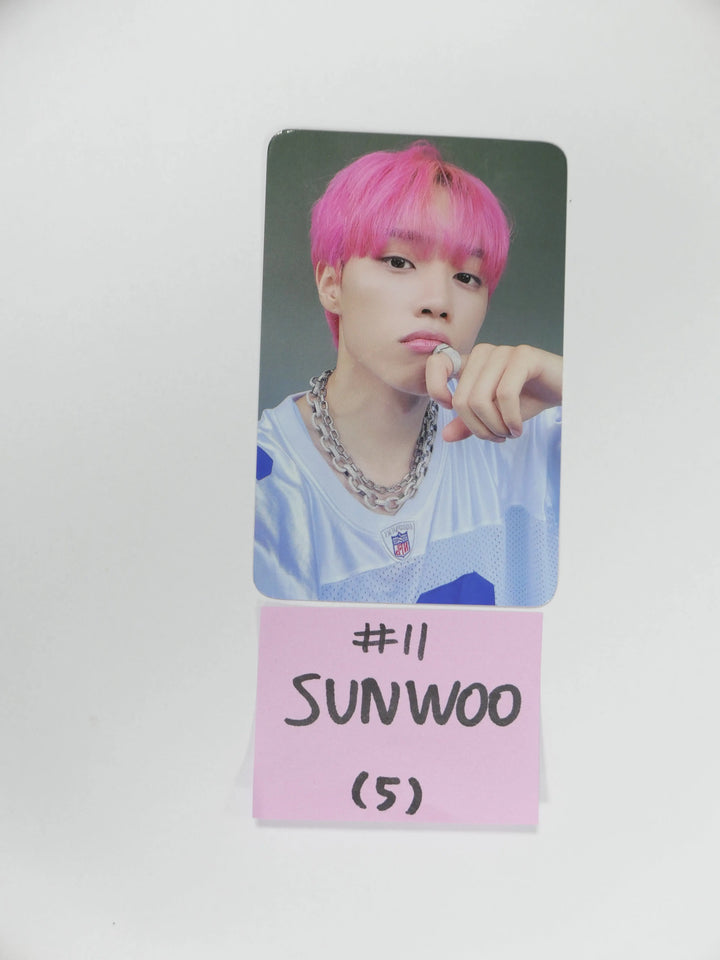 The Boyz "THRILL-ING" 6th Mini-  Official Photocard (Bang Ver.) - HALLYUSUPERSTORE
