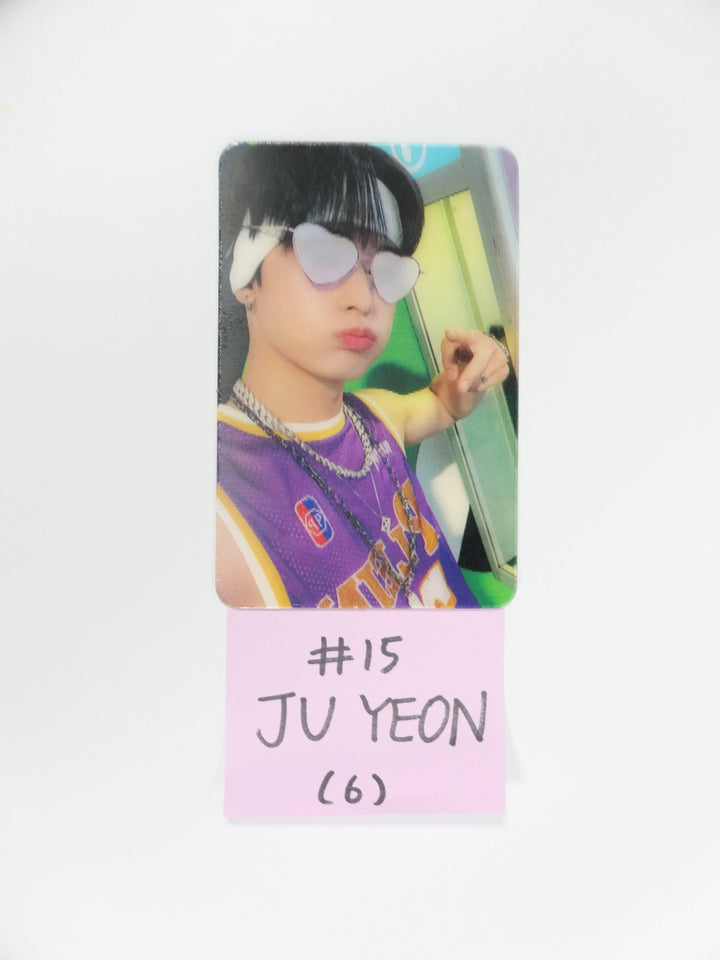 The Boyz "THRILL-ING" 6th Mini-  Official Photocard (Bang Ver.) - HALLYUSUPERSTORE