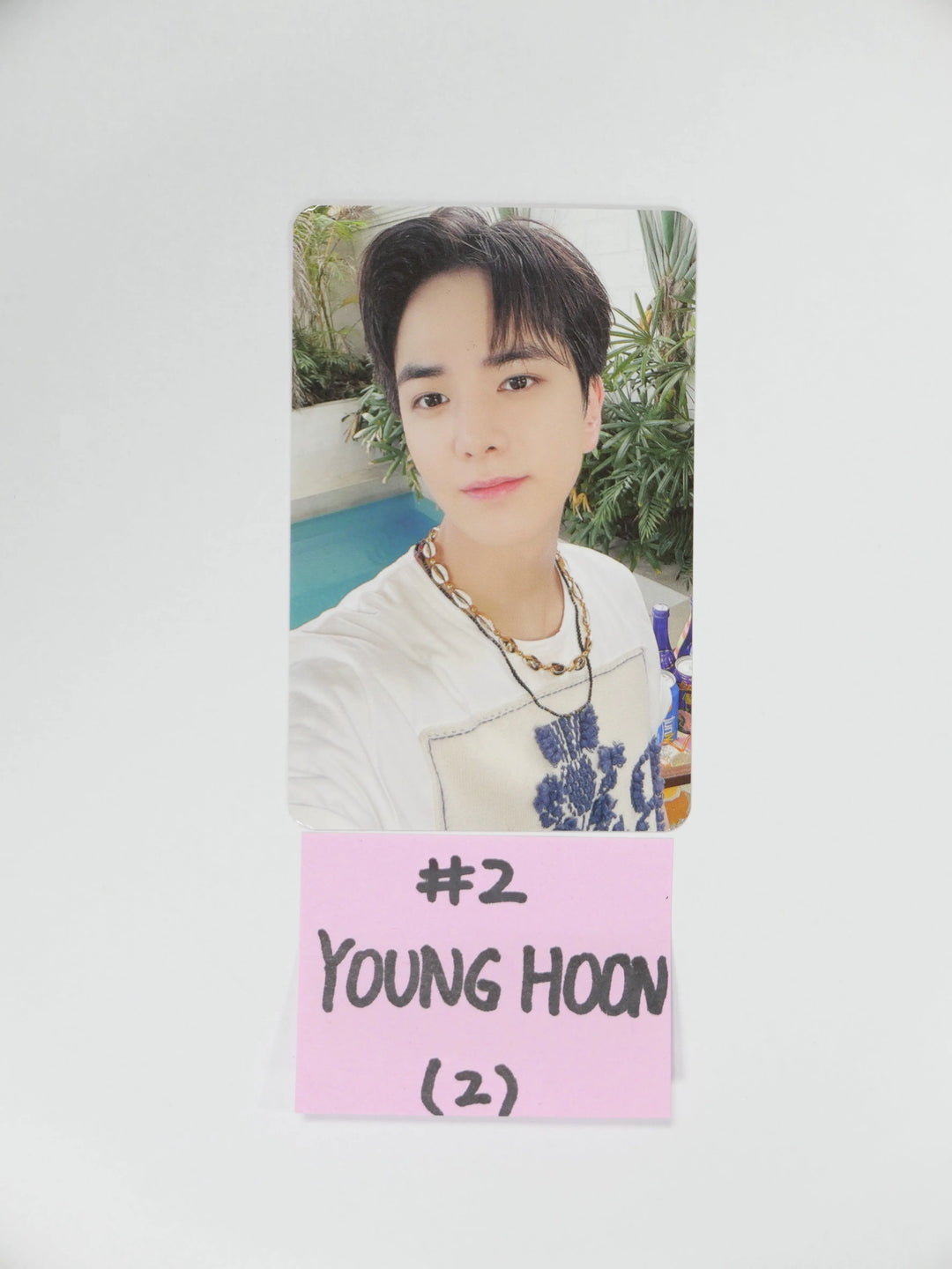 The Boyz "THRILL-ING" 6th Mini-  Official Photocard (Splash Ver.) - HALLYUSUPERSTORE