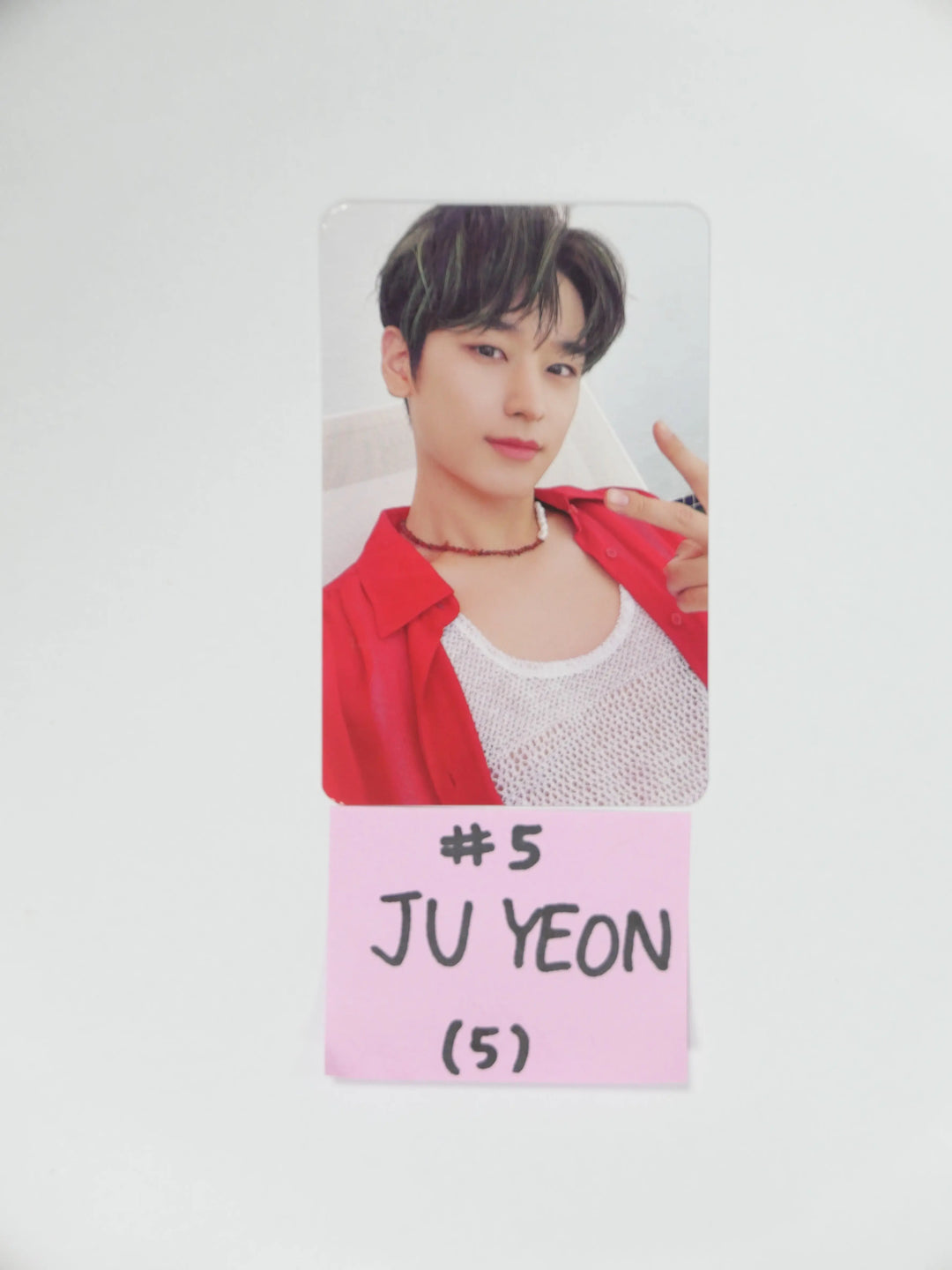 The Boyz "THRILL-ING" 6th Mini-  Official Photocard (Splash Ver.) - HALLYUSUPERSTORE