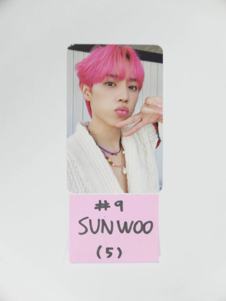 The Boyz "THRILL-ING" 6th Mini-  Official Photocard (Splash Ver.) - HALLYUSUPERSTORE