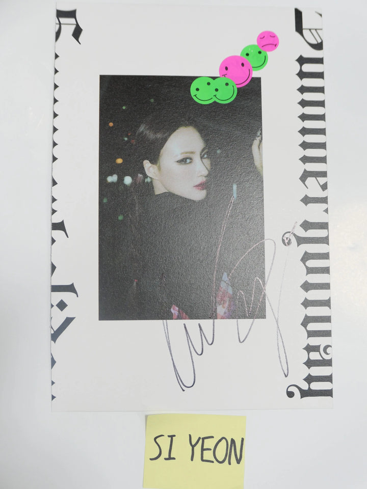 Dreamcatcher [Summer Holiday] – A Cut Page From Fansign Event Albums - HALLYUSUPERSTORE