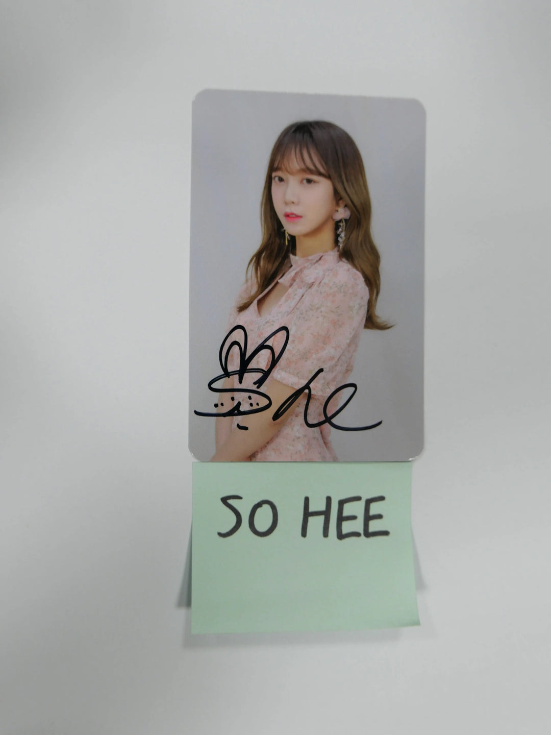Nature 3rd Anniversary Fan Event - Hand Autographed(Signed) Photocard - HALLYUSUPERSTORE