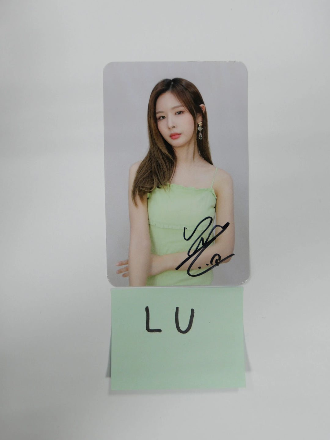 Nature 3rd Anniversary Fan Event - Hand Autographed(Signed) Photocard - HALLYUSUPERSTORE