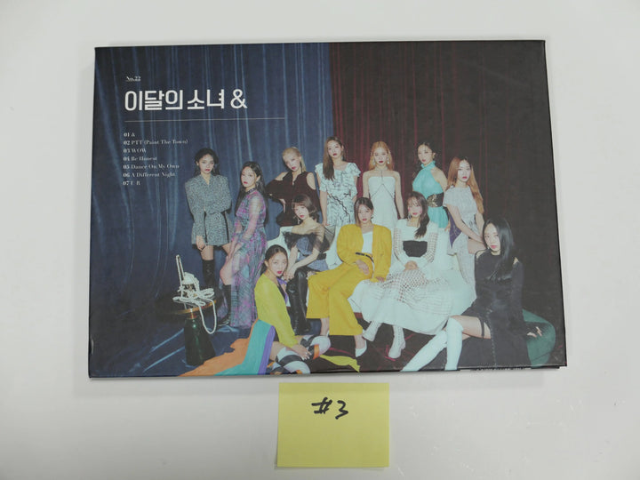 Loona "&amp;" - Hand Autographed(Signed) Album (Individual Member) - HALLYUSUPERSTORE