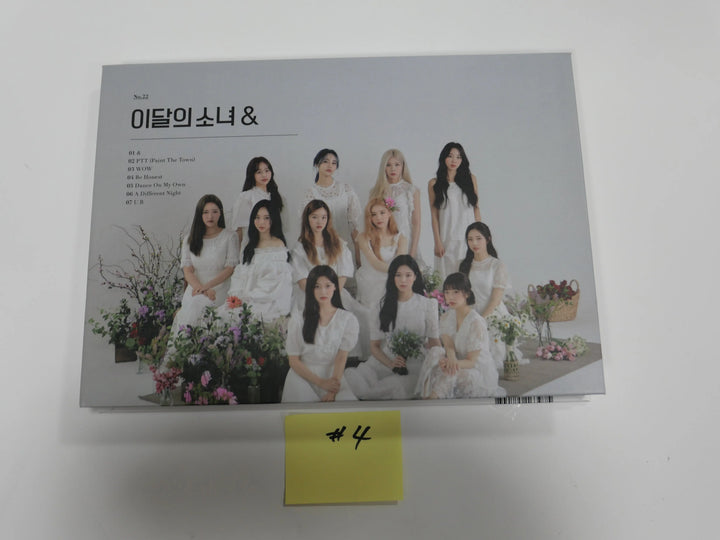 Loona "&amp;" - Hand Autographed(Signed) Album (Individual Member) - HALLYUSUPERSTORE