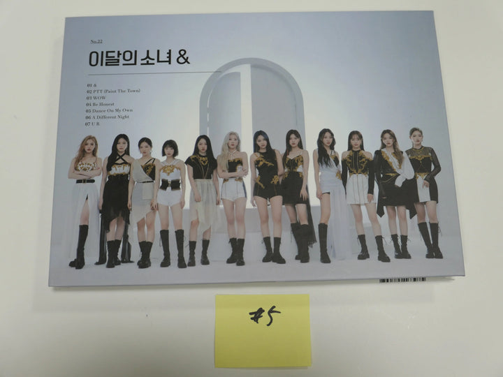 Loona "&amp;" - Hand Autographed(Signed) Album (Individual Member) - HALLYUSUPERSTORE