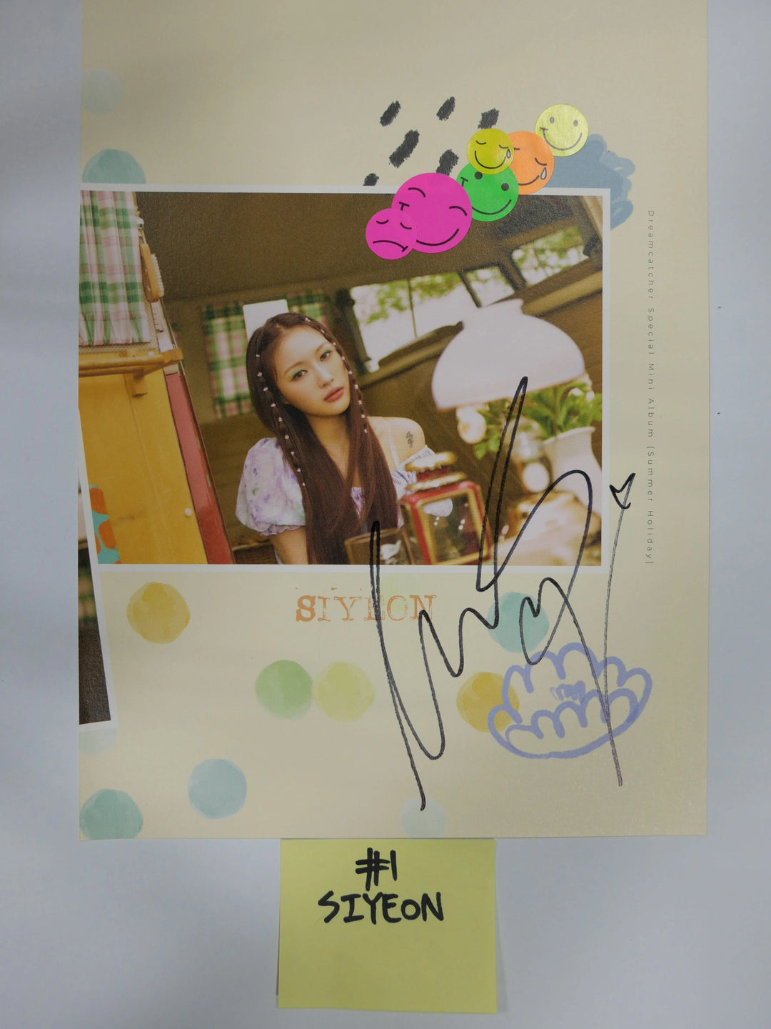 Dreamcatcher [Summer Holiday] – A Cut Page From Fansign Event Albums - HALLYUSUPERSTORE