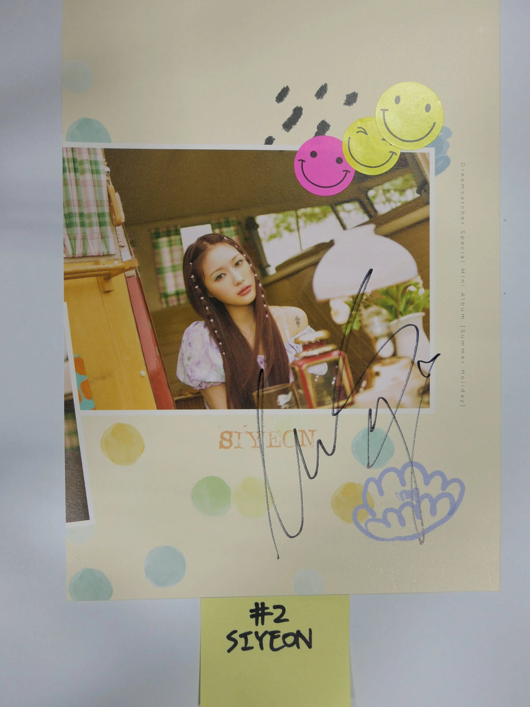Dreamcatcher [Summer Holiday] – A Cut Page From Fansign Event Albums - HALLYUSUPERSTORE