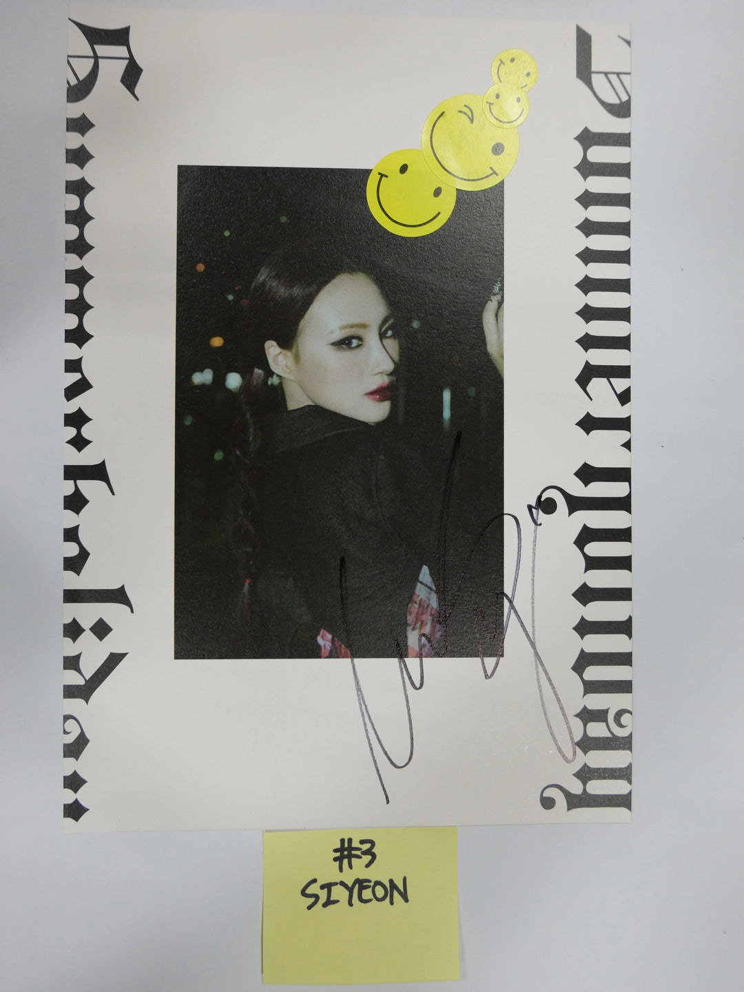 Dreamcatcher [Summer Holiday] – A Cut Page From Fansign Event Albums - HALLYUSUPERSTORE